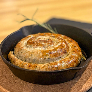 生サルシッチャ（イタリアンソーセージ）丸ごと一本焼き